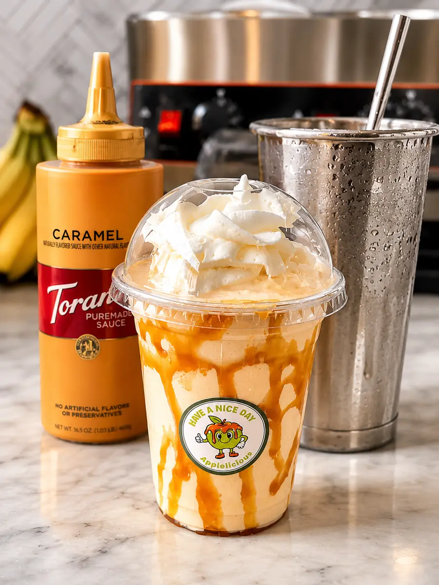 Specialty coffee drinks at Applelicious