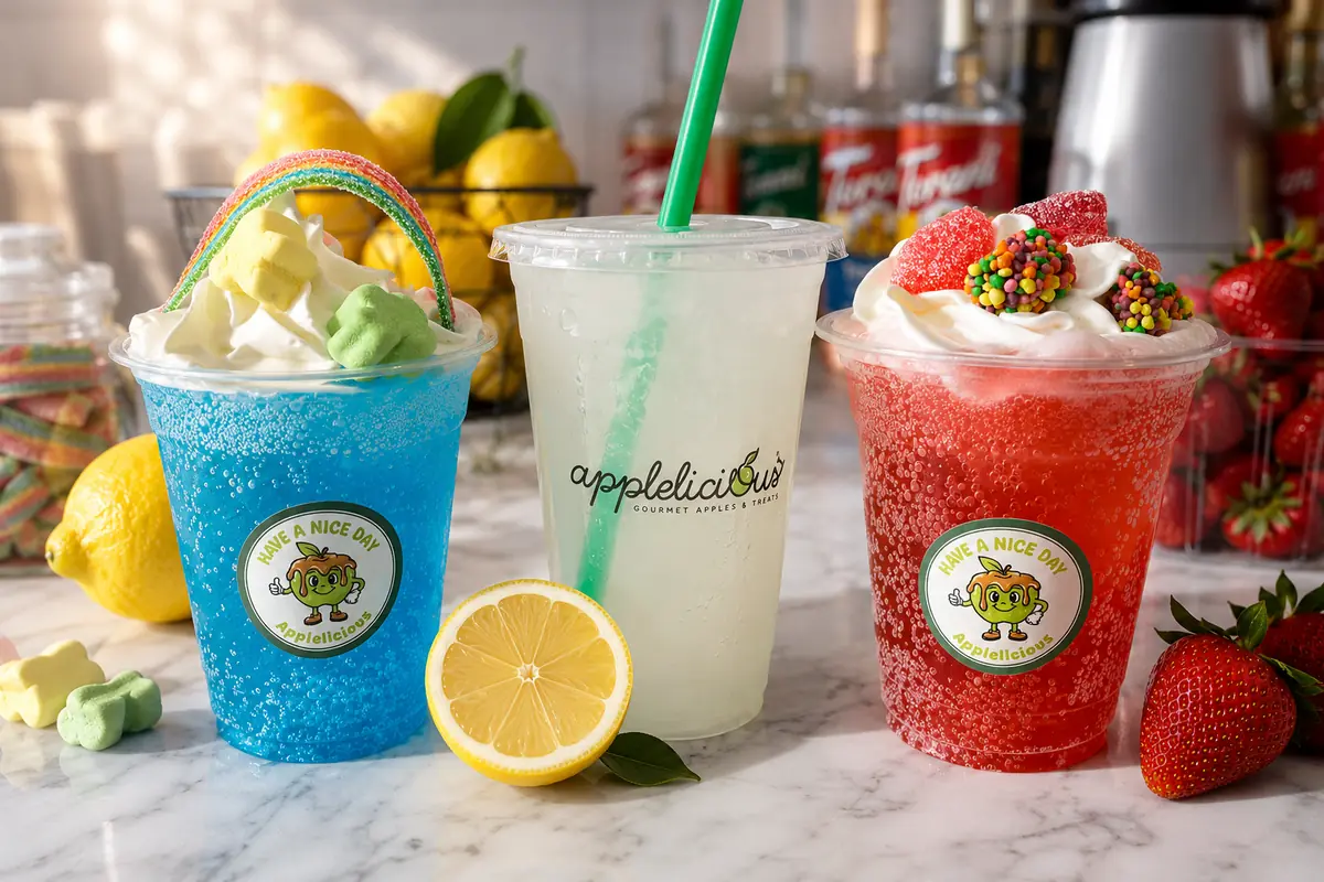 Refreshing Applelicious drinks